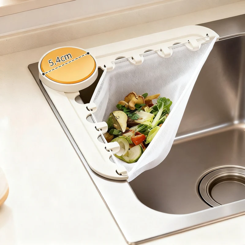 Sink filter sieve with suction cup