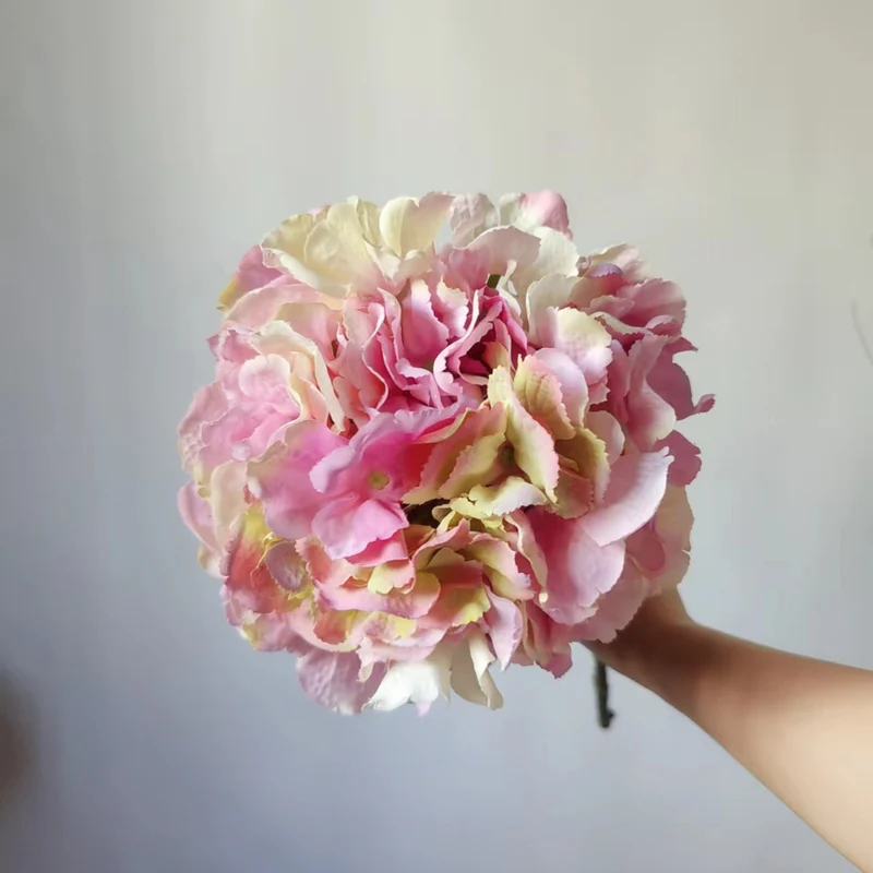 Lifelike Hydrangea Bouquet