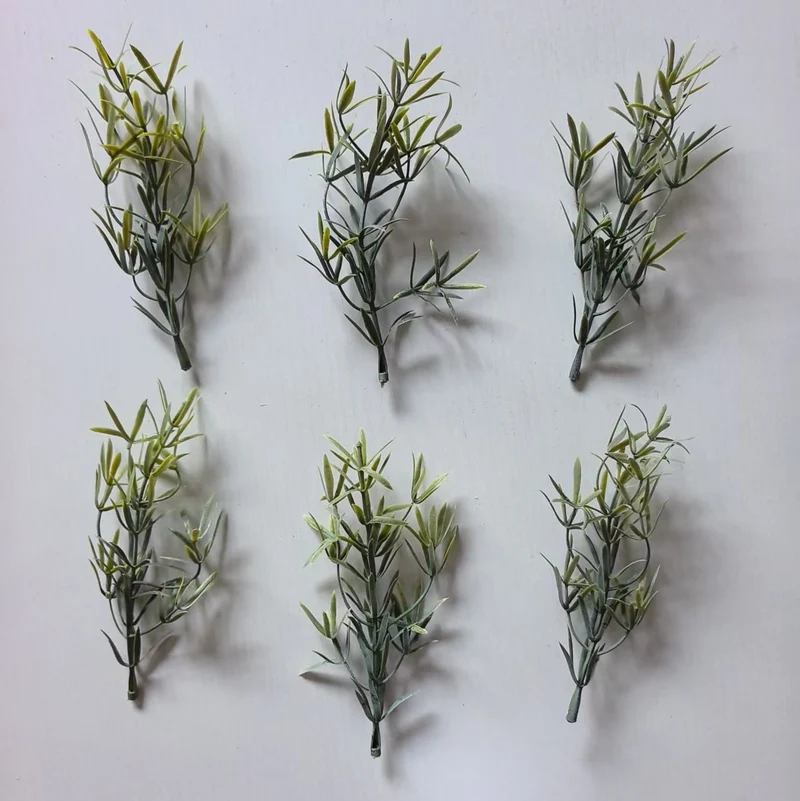 Lifelike Greenery Decorative Stem