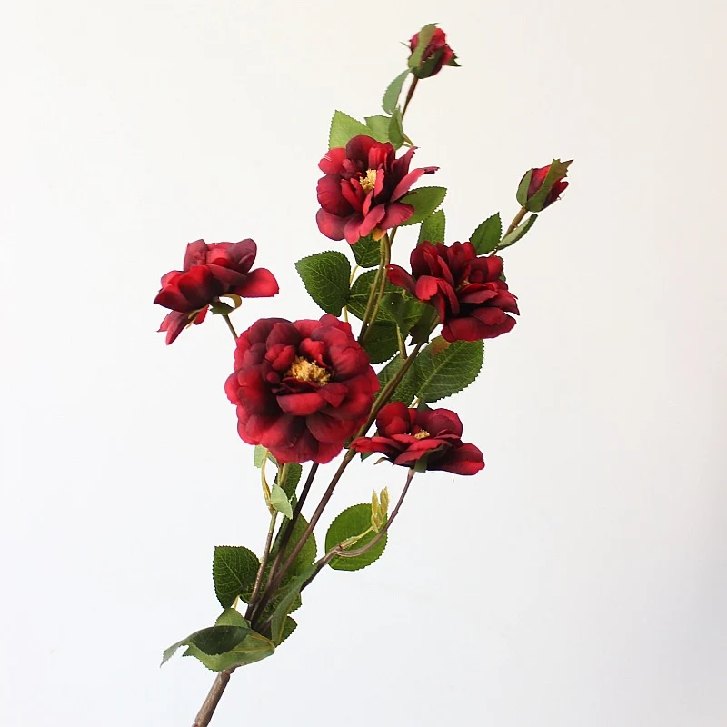Lifelike Floral Rose Stem
