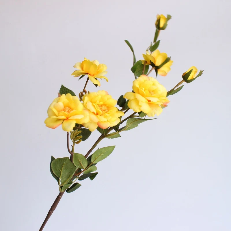 Lifelike Floral Rose Stem