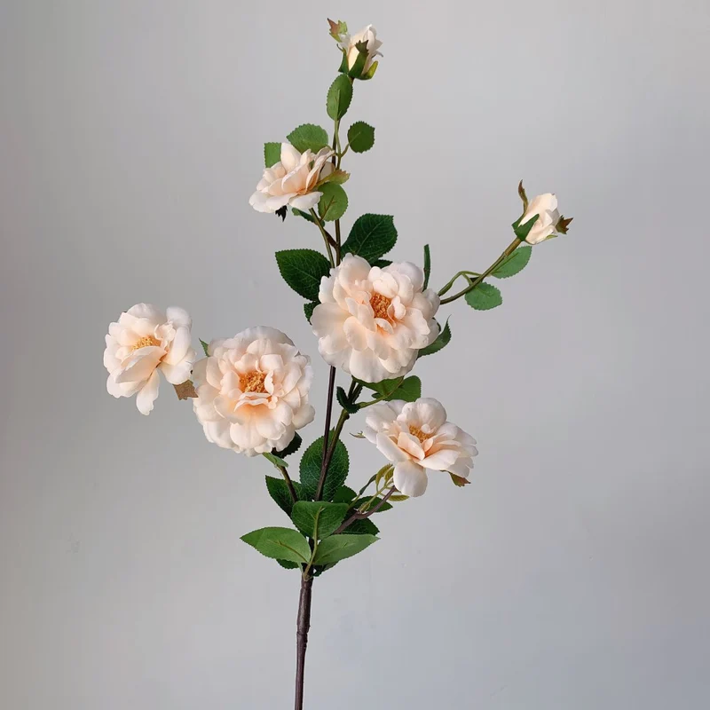 Lifelike Floral Rose Stem