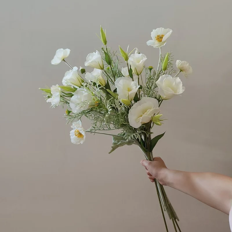 Lifelike Floral Centerpiece Bouquet