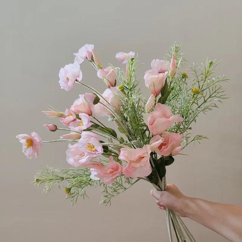 Lifelike Floral Centerpiece Bouquet