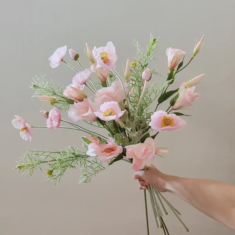 Lifelike Floral Centerpiece Bouquet