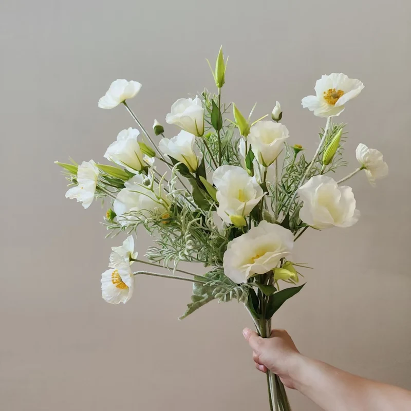 Lifelike Floral Centerpiece Bouquet