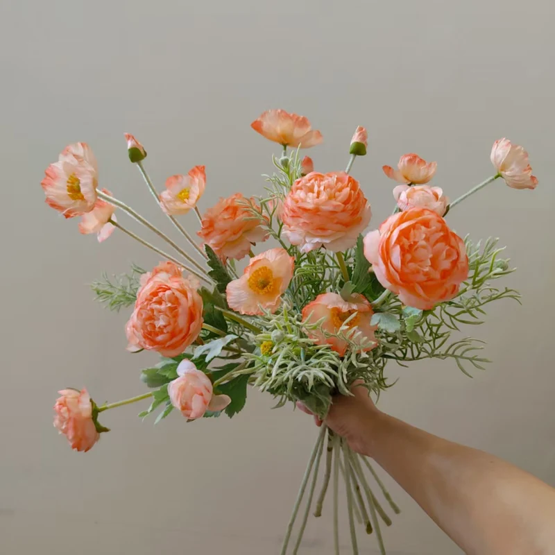 Lifelike Floral Bouquet Arrangement