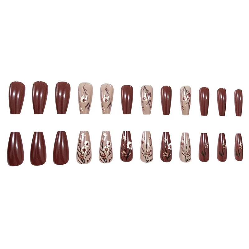 Blumen Design Acryl Nagelverzierungen Karnz