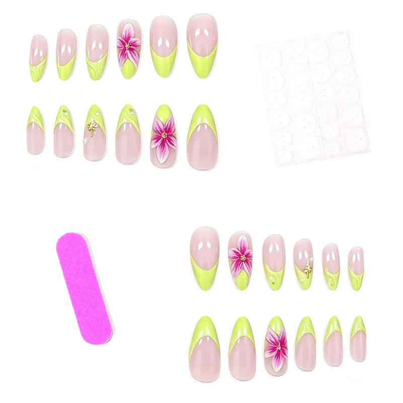 Blumenartige artikulierte Nagelerweiterungen Karnz