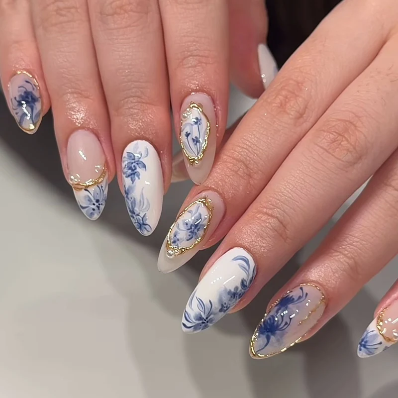 Floral Art Acryl Nagelverlängerungen Karnz 1789915938