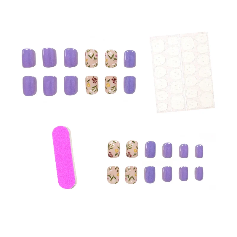 Floral Art Acryl Nageldesign Karnz