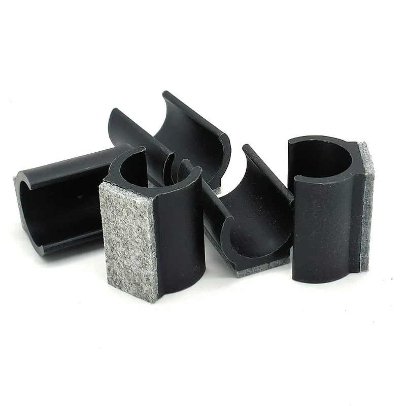 U-shaped furniture glides with felt pad