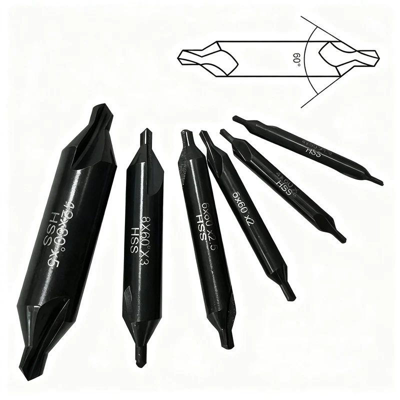 Center drills in various designs