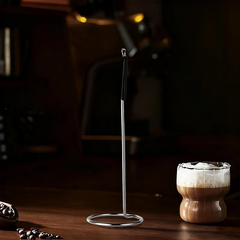 Electric milk frother, USB-C, multiple functions