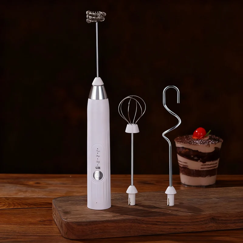 Electric milk frother, USB-C, multiple functions