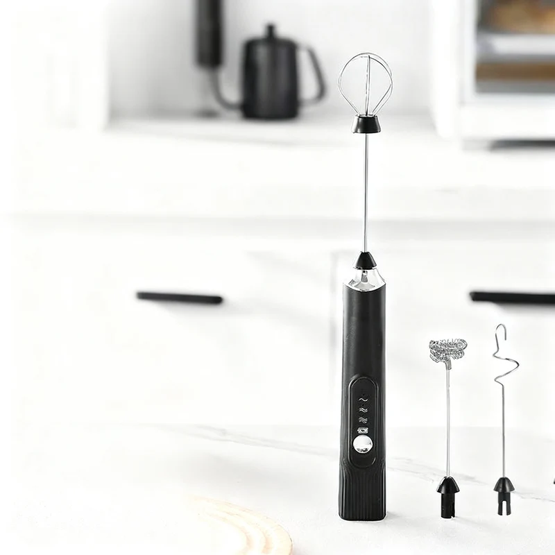 Electric milk frother, USB-C, multiple functions