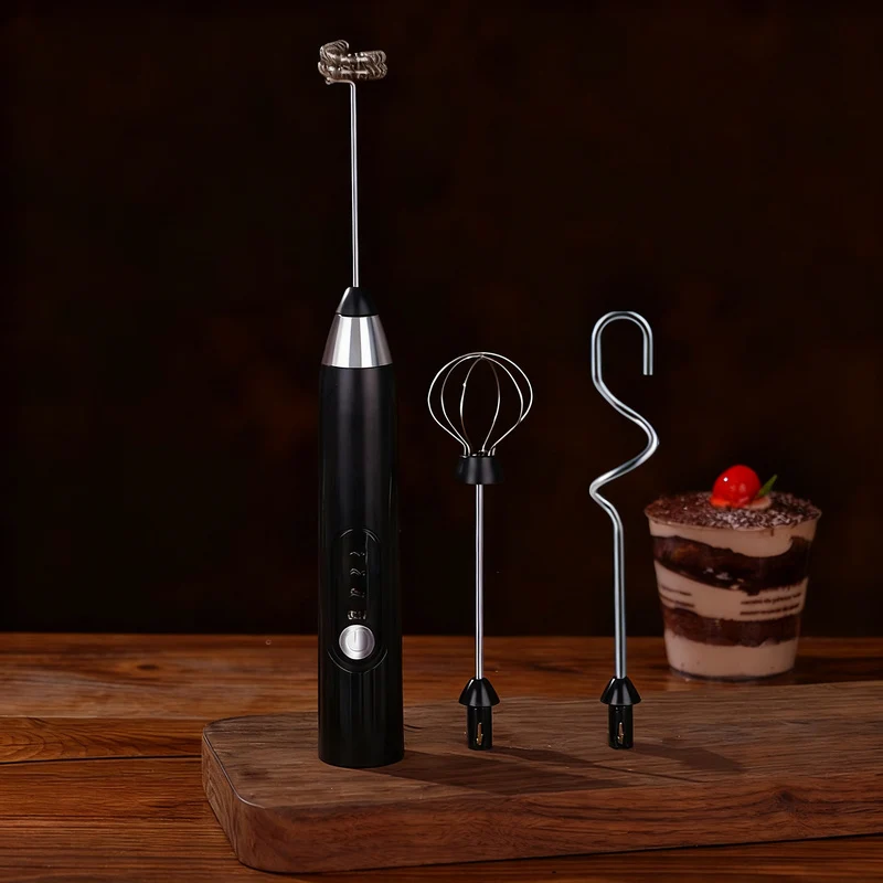 Electric milk frother, USB-C, multiple functions