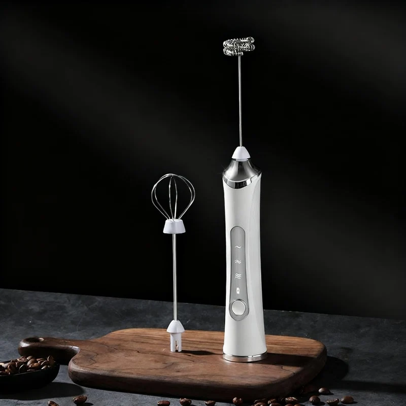 Electric milk frother, USB-C, multiple functions