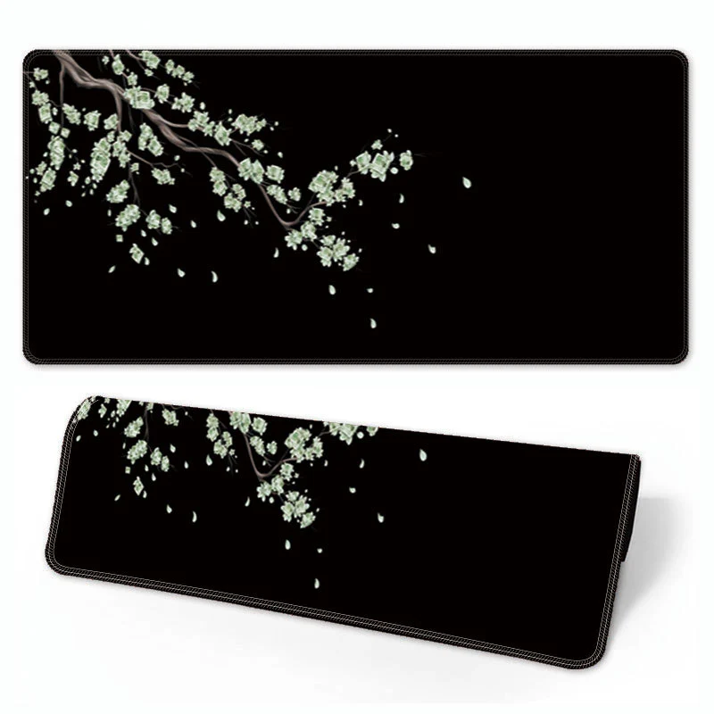 Gaming mouse pad made of natural rubber