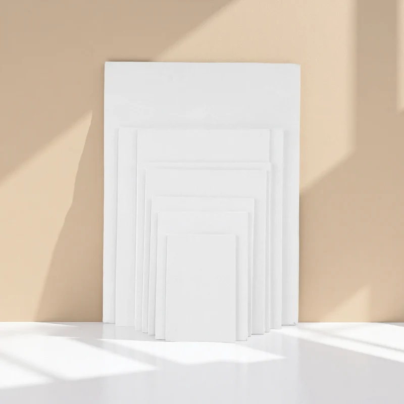 Canvas board for painting, cotton