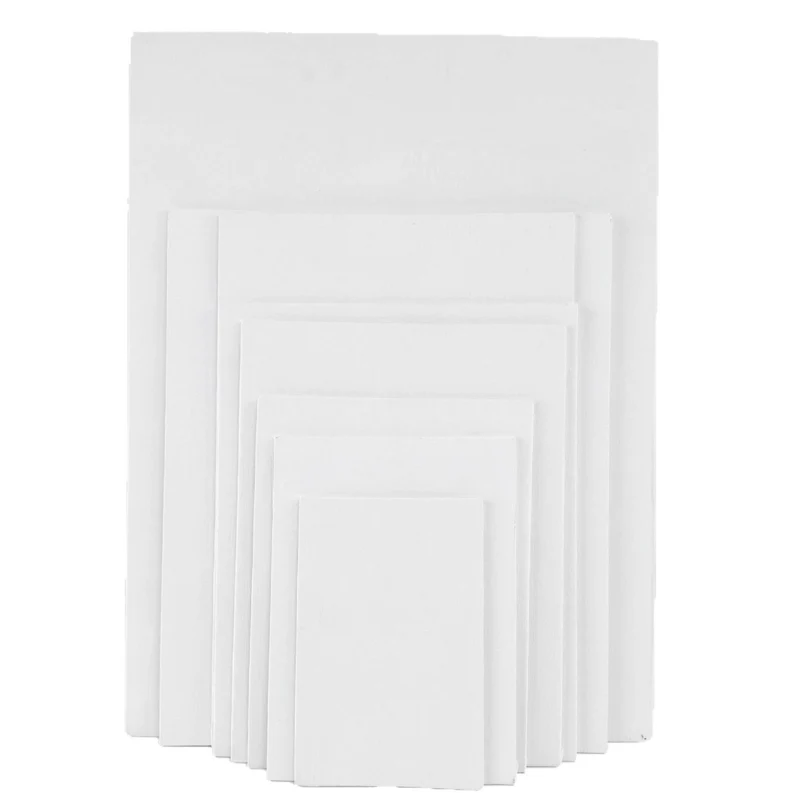 Canvas board for painting, cotton