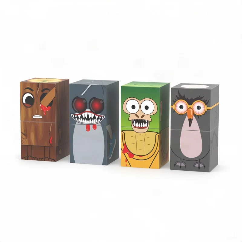 Magnetic building blocks, domino style