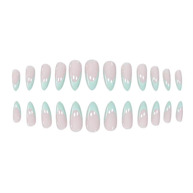 Elegante französische Spitze Acryl-Nagelverlängerungen Karnz 1789915404