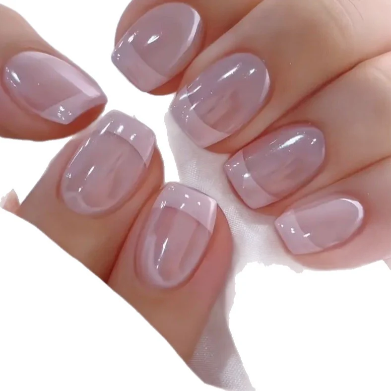 Elegante französische Spitzen-Acryl-Nagelverstärkungen Karnz 1789915301