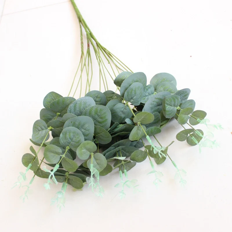 Decorative Eucalyptus and Leaf Arrangement