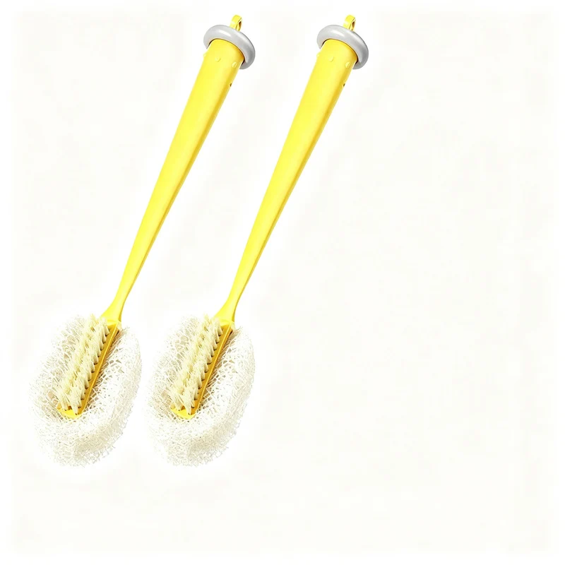Cup brush with straw brush, 60 g, ABS