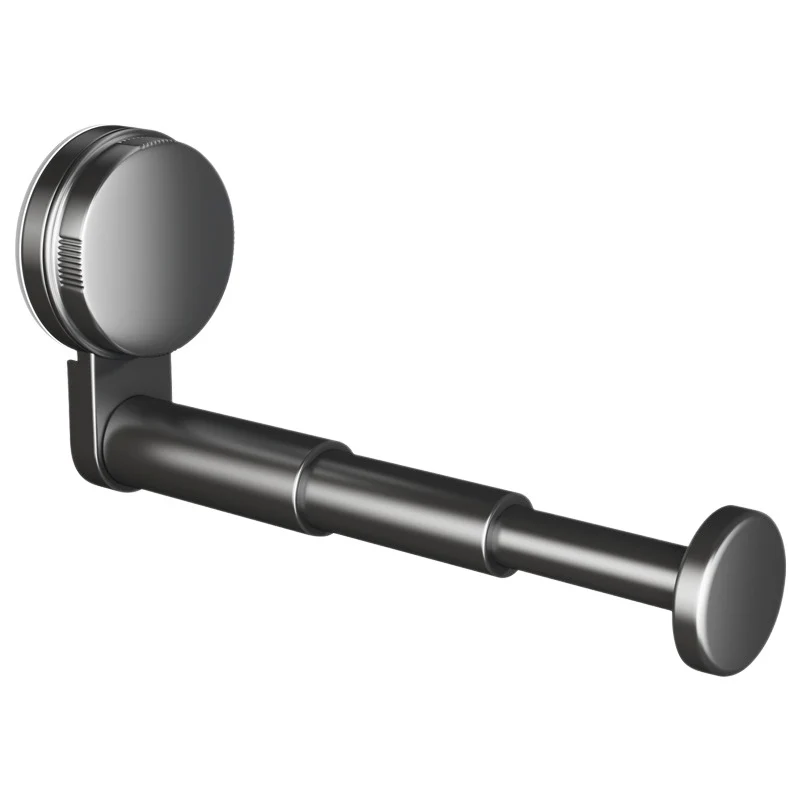 Extendable clothes rail, ABS, wall-mounted