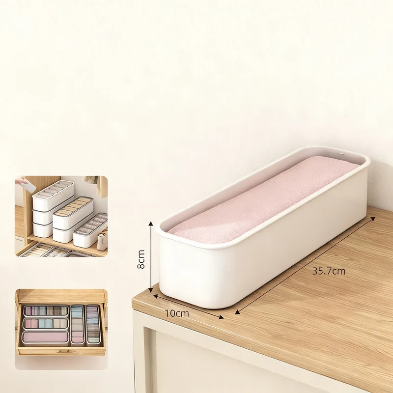 Storage box for underwear and socks, PP