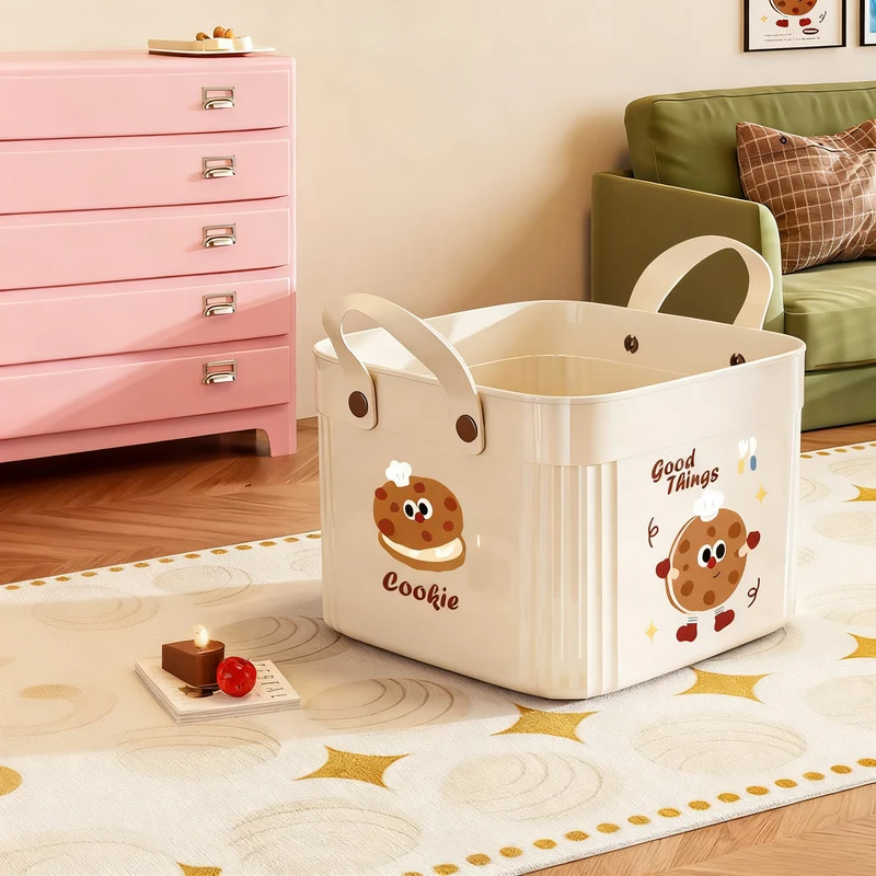 Storage box made of PP plastic, flat
