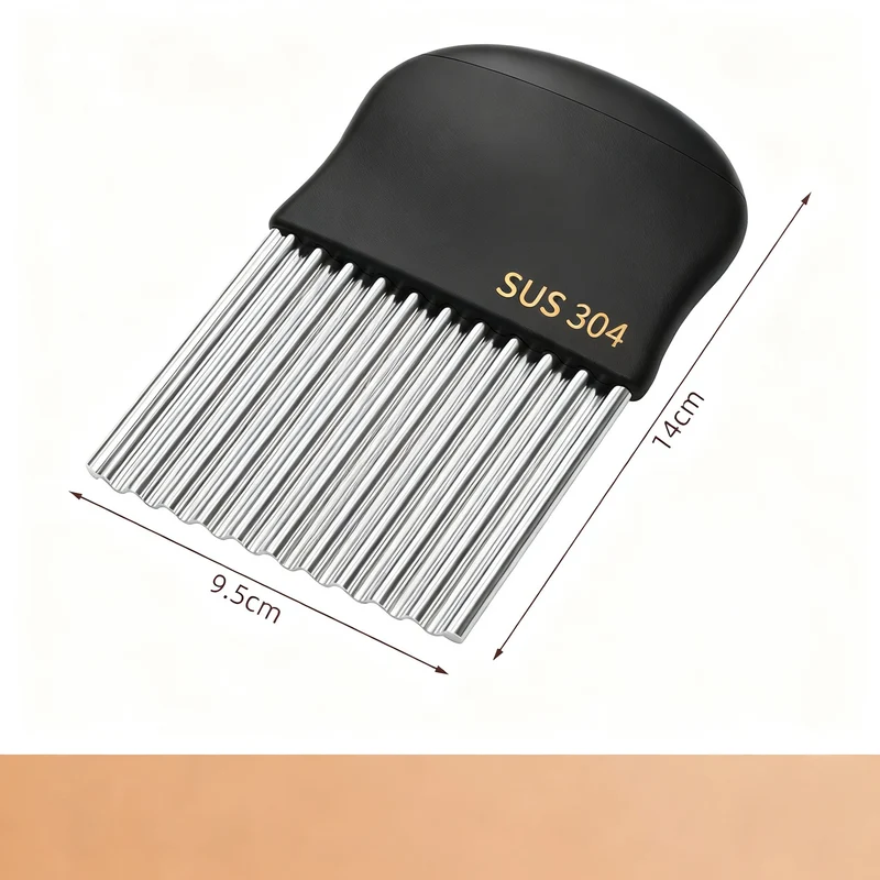 Wavy Cut Vegetable Cutter made of Stainless Steel