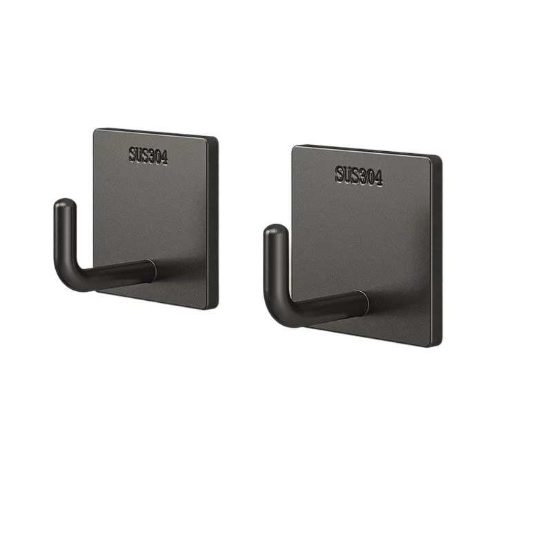 Stainless steel adhesive hooks with strong hold