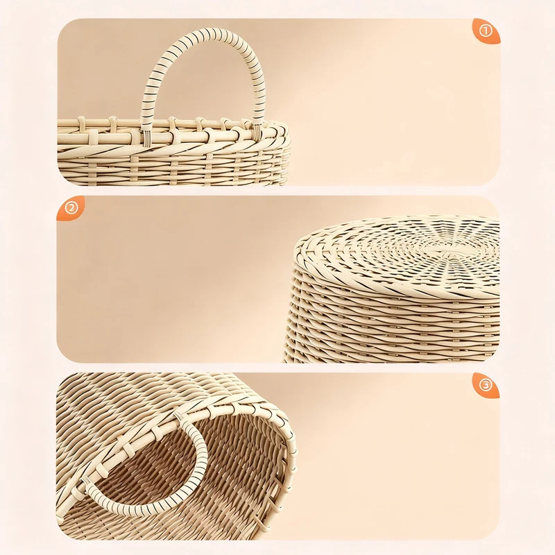 Laundry basket for bathroom and bedroom