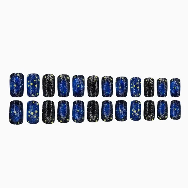 Himmlische Galaxie Nagelkunst Karnz
