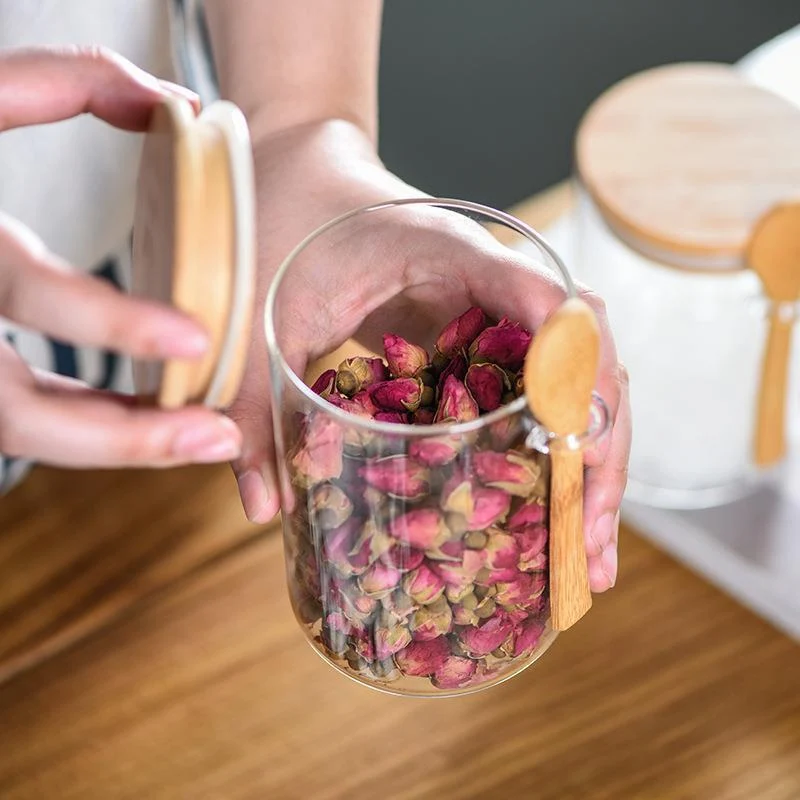 Glass jar with lid, 500 ml