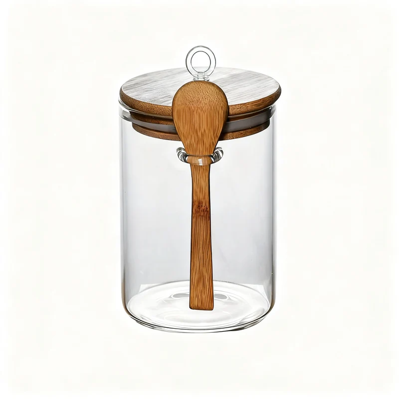 Glass jar with lid, 500 ml