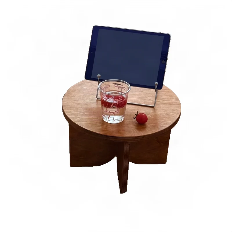Beef wooden table, 40×40 cm, height 24 cm