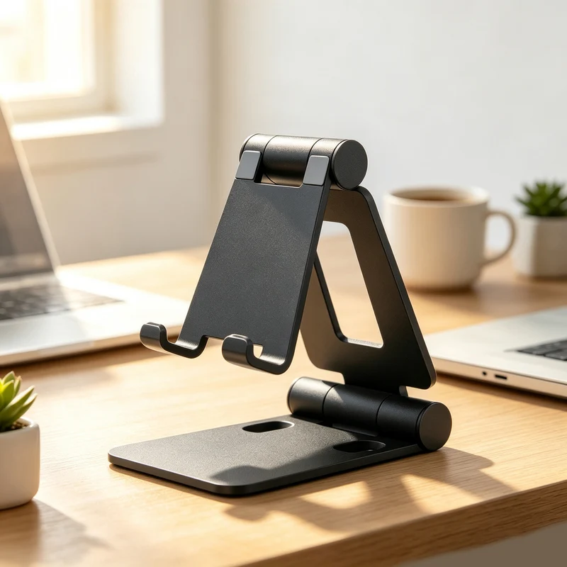 Handy holder tripod with height adjustment