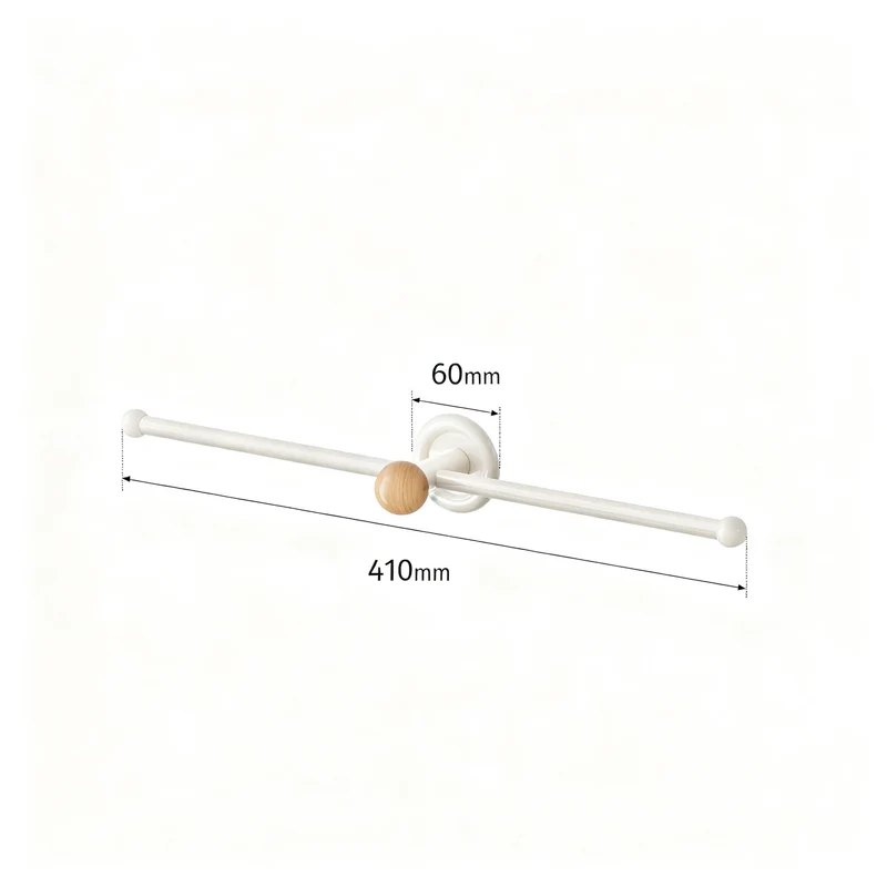 Towel holder made of steel, 30 cm