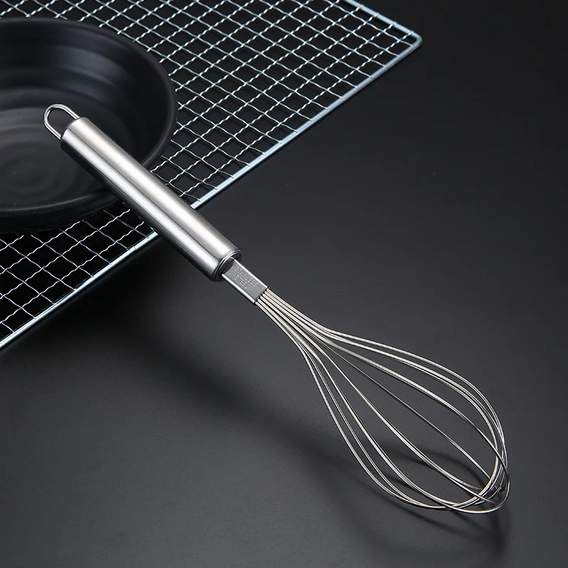 Stainless steel hand whisk