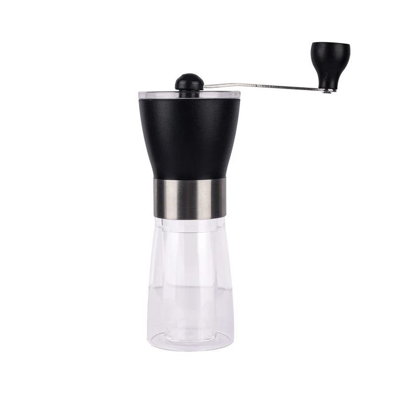 Hand coffee grinder made of stainless steel