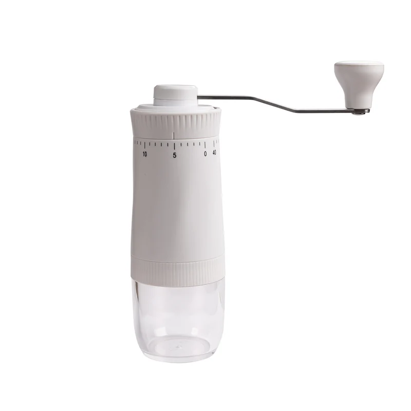 Hand coffee grinder made of stainless steel