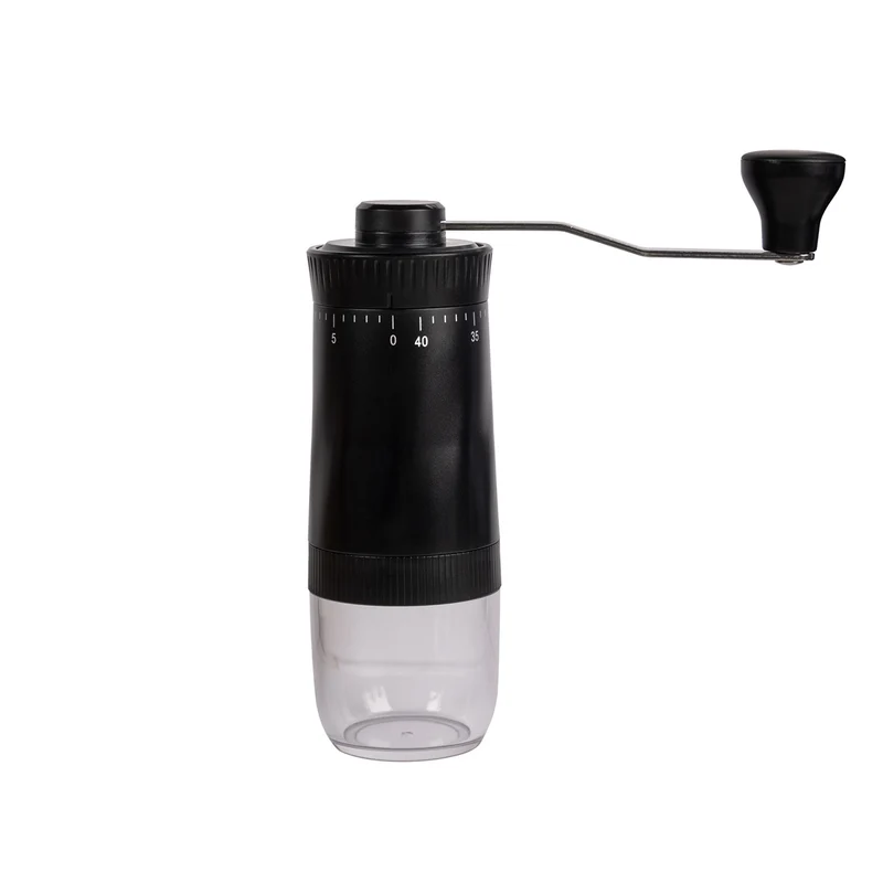 Hand coffee grinder made of stainless steel