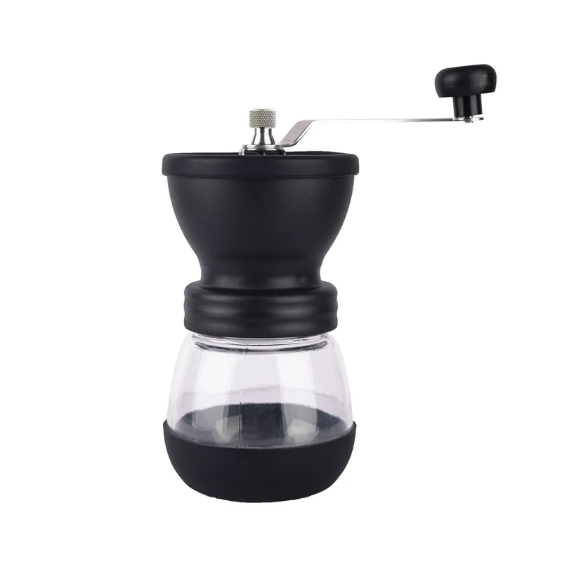 Hand coffee grinder made of stainless steel