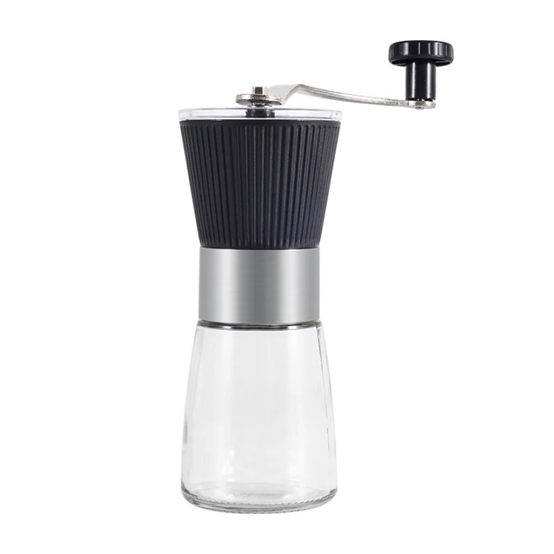 Hand coffee grinder made of stainless steel