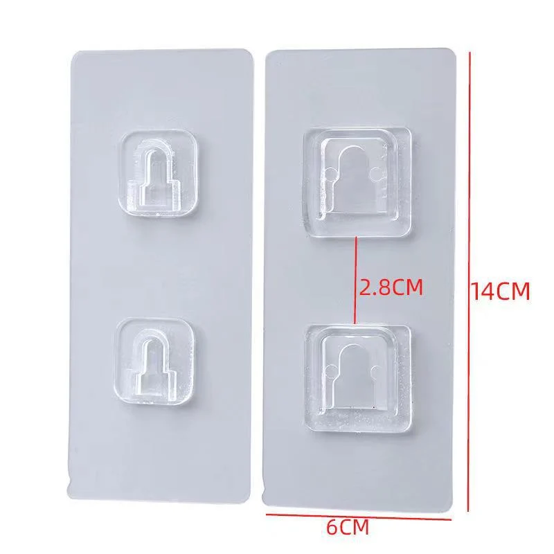 Plastic hook-and-loop fasteners, self-adhesive