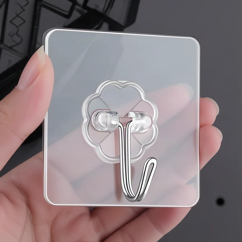 Plastic hook-and-loop fasteners, self-adhesive